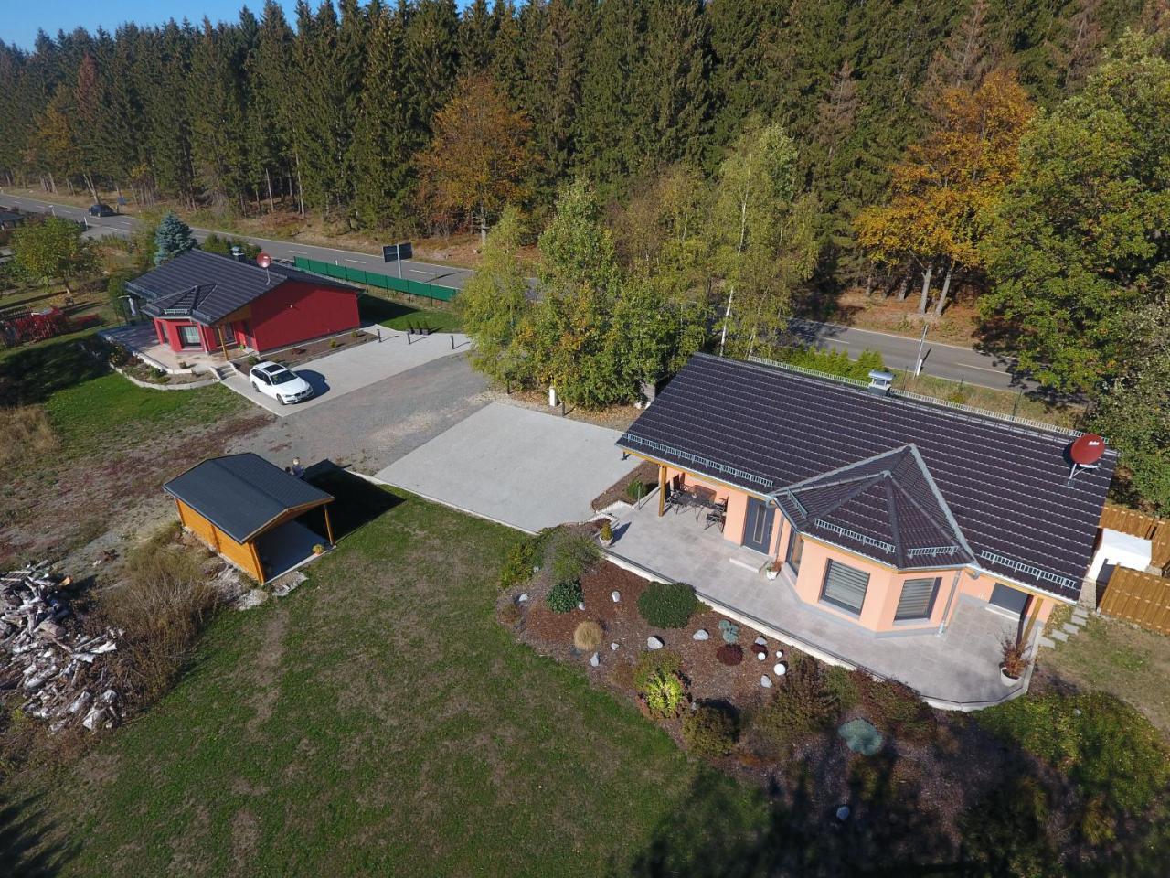 Ferienhaus Am Ramberg Villa Friedrichsbrunn Exterior foto
